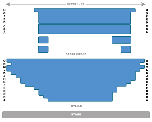 Duchess Theatre Seating Chart