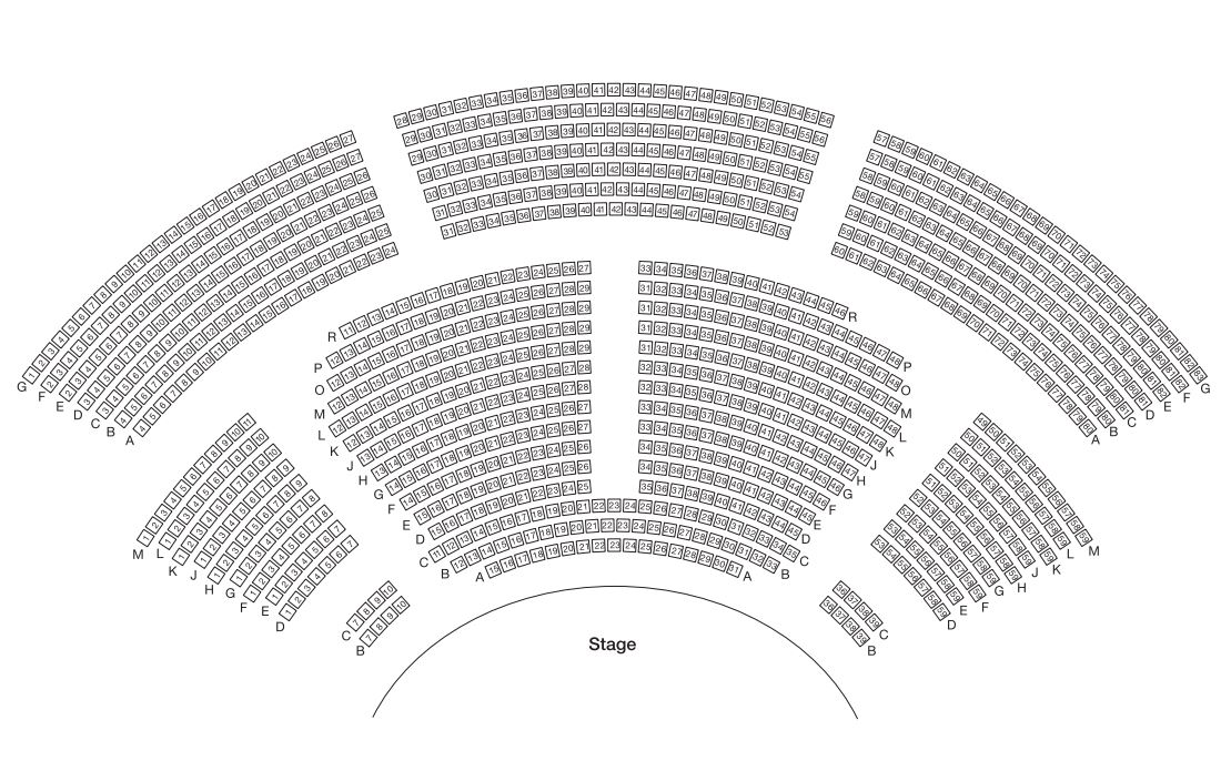 National Theater Seating View