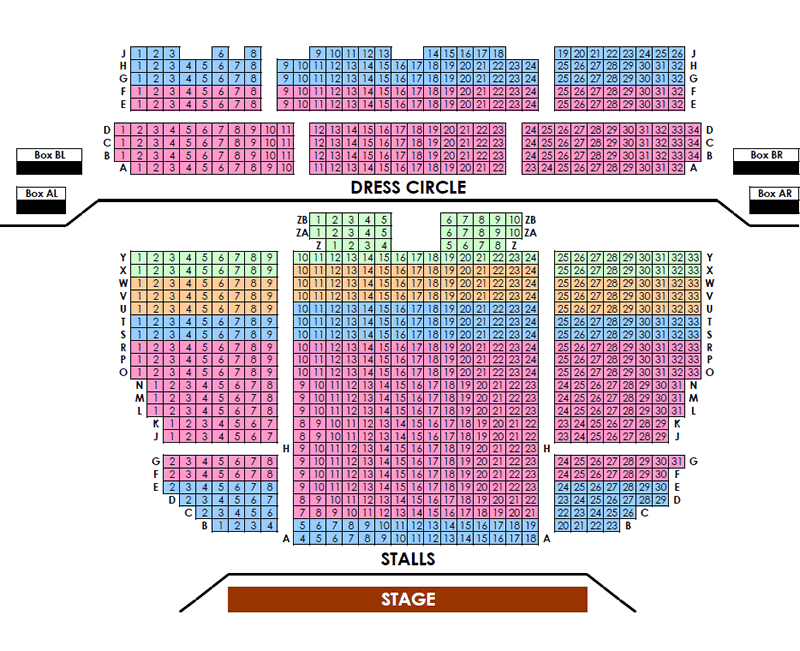 Lion King London Seating Chart